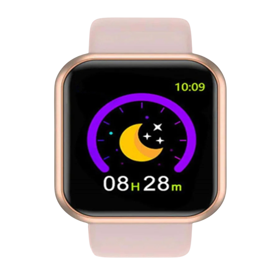 Smart Watch For Men Women Sport Mode Music Control Calorie Distance Fitness Smart Band Message Remind Smart Bracelet Android IOS